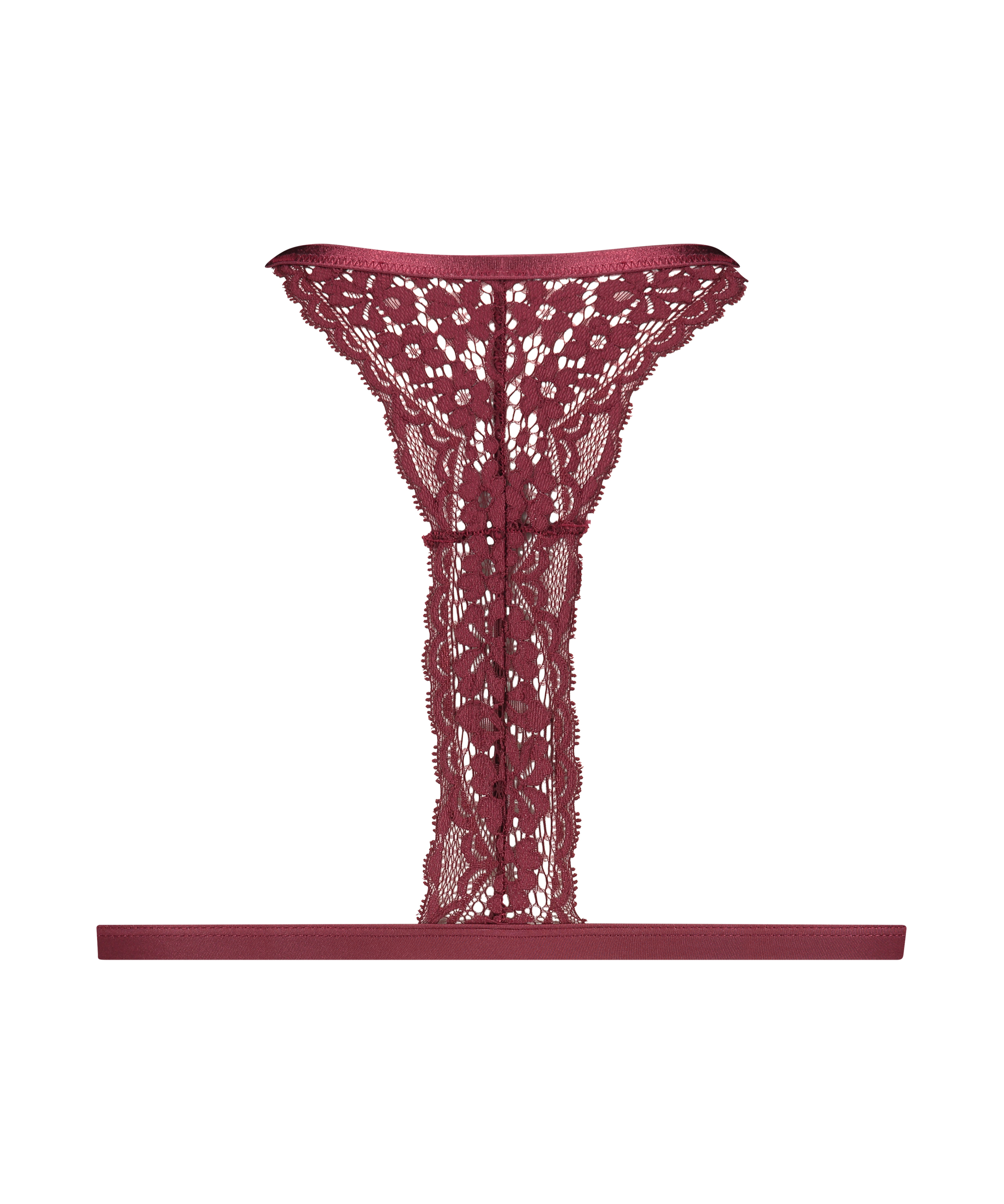 Brassi&egrave;re triangulaire moul&eacute;e Rose, Rouge, main