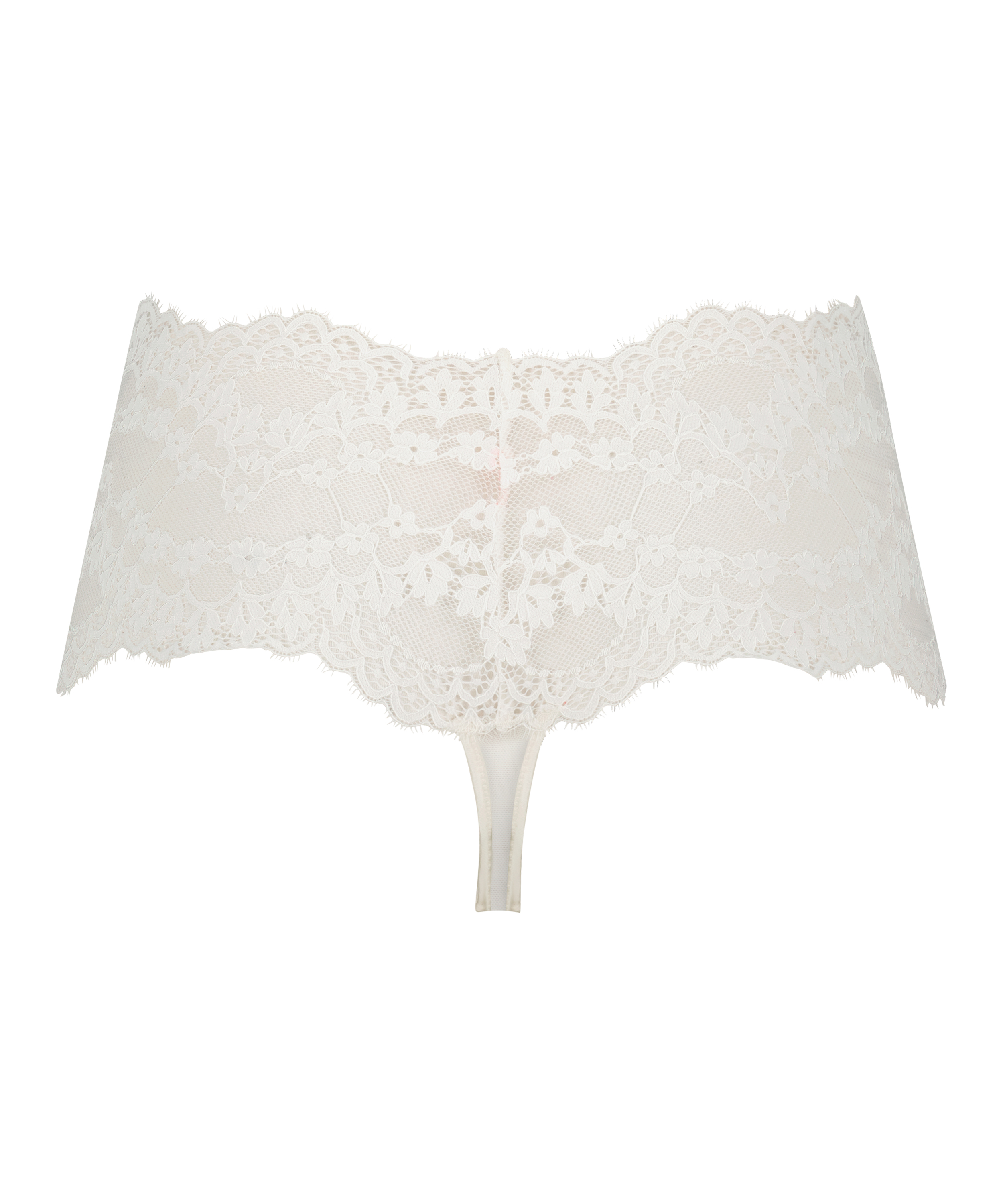 Boxer string Daisy, Blanc, main