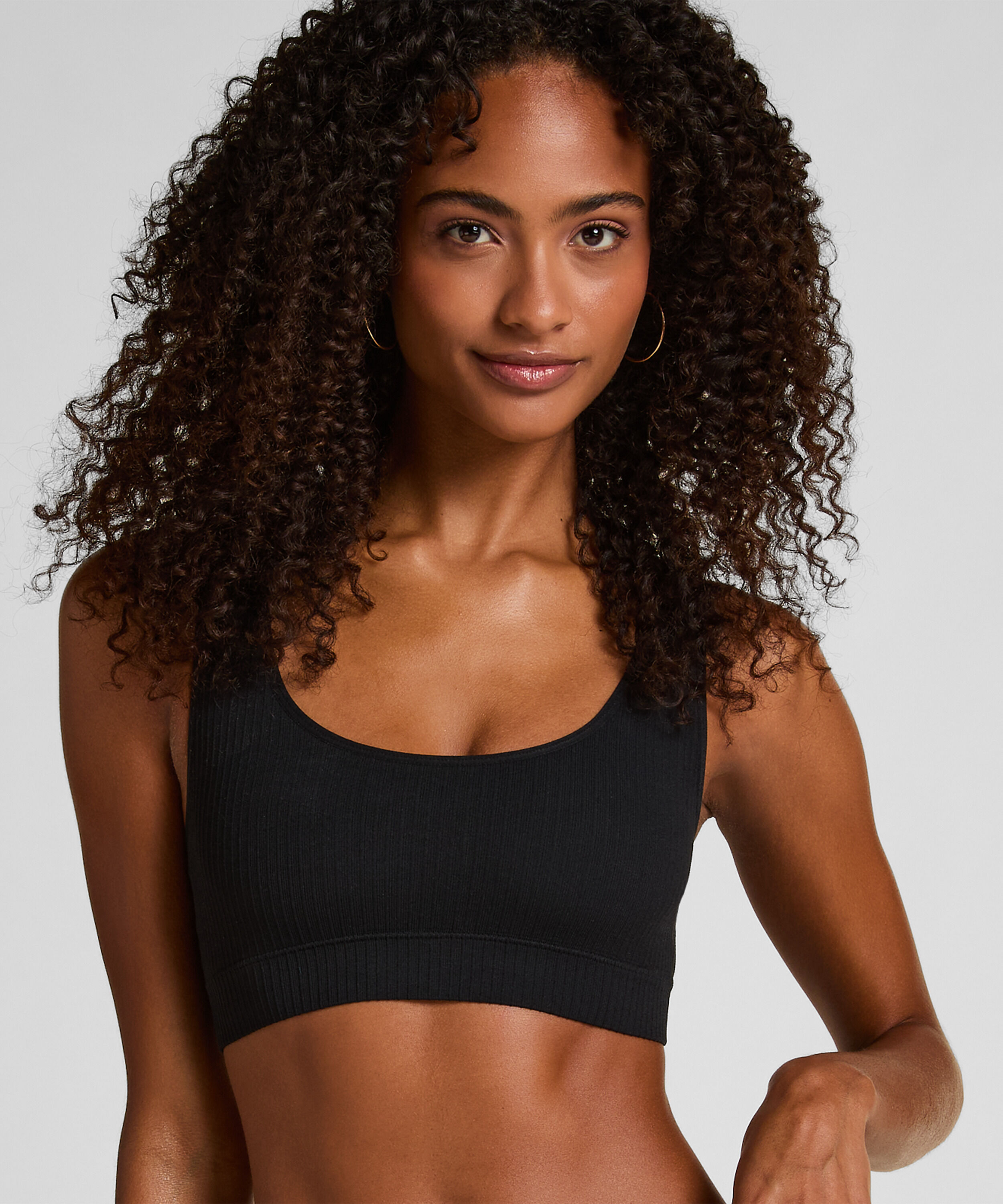 Brassière Scoop Dianne, Noir