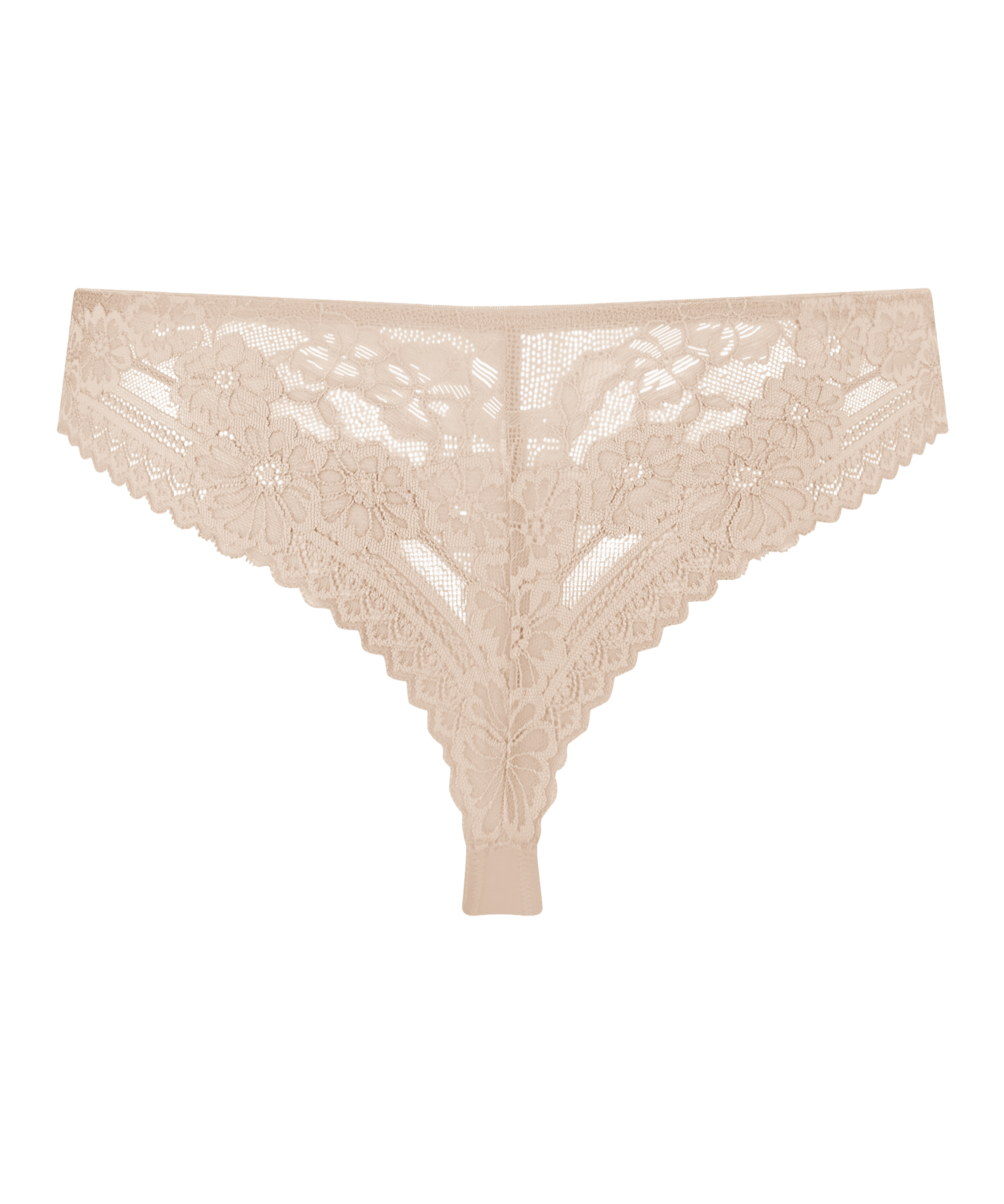 Slip brésilien Maggie, marron, main