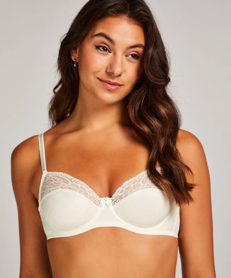Soutien-gorge à armatures non-préformé Sophie, Blanc