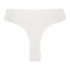 Slip brésilien V-shape mesh, Blanc