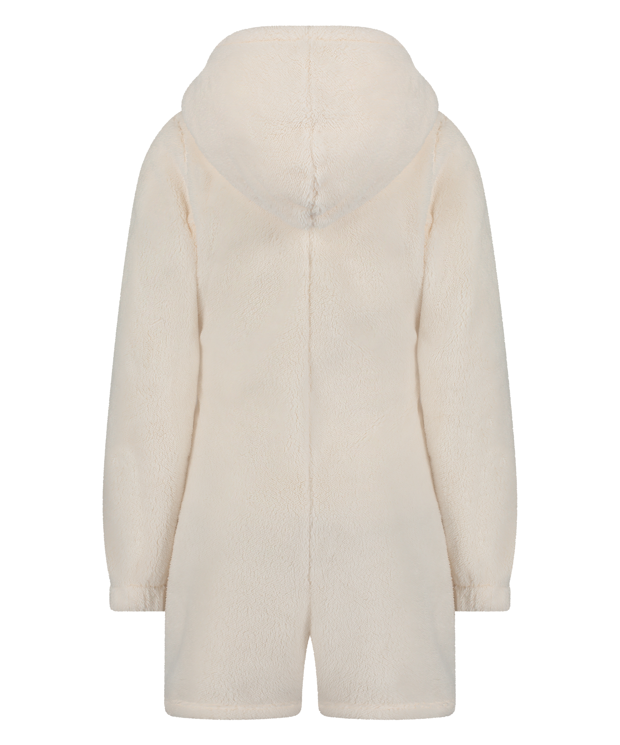 Grenouillère Fleece, Blanc, main