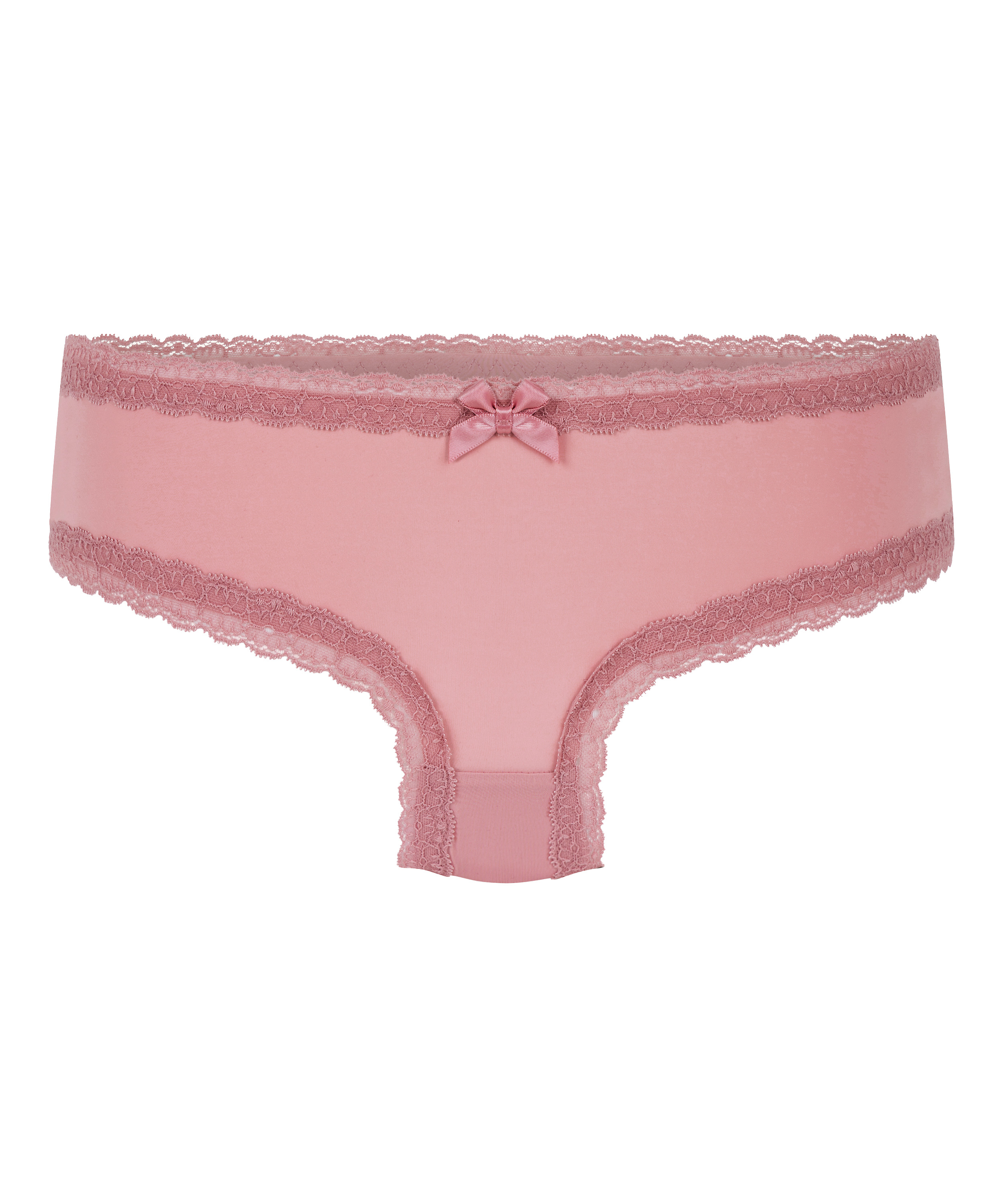 Slip brésilien en forme de V London, Rose, main