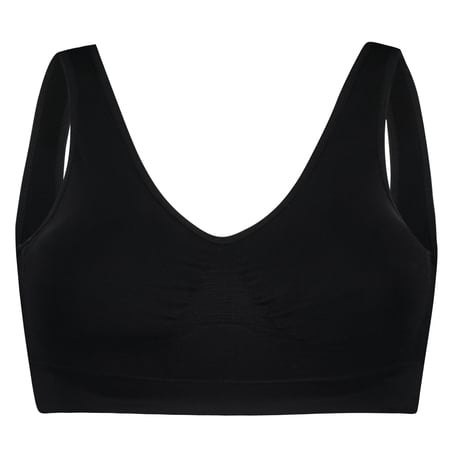 Top basic sans coutures, Noir