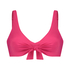 Haut de bikini non préformé Luxe, Rose