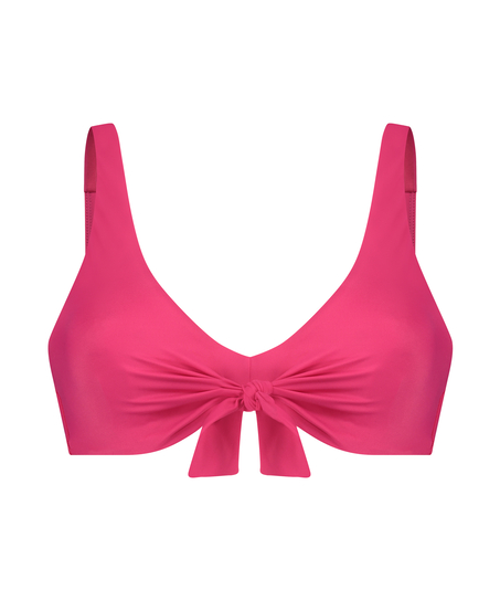 Haut de bikini non préformé Luxe, Rose