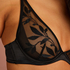 Soutien-gorge rembourré à armatures Domenica, Noir