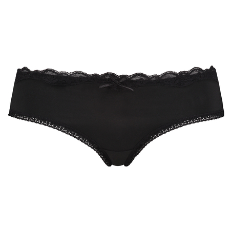 Slip brésilien micro, Noir