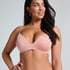 Soutien-gorge sans armatures préformé Mona, Rose