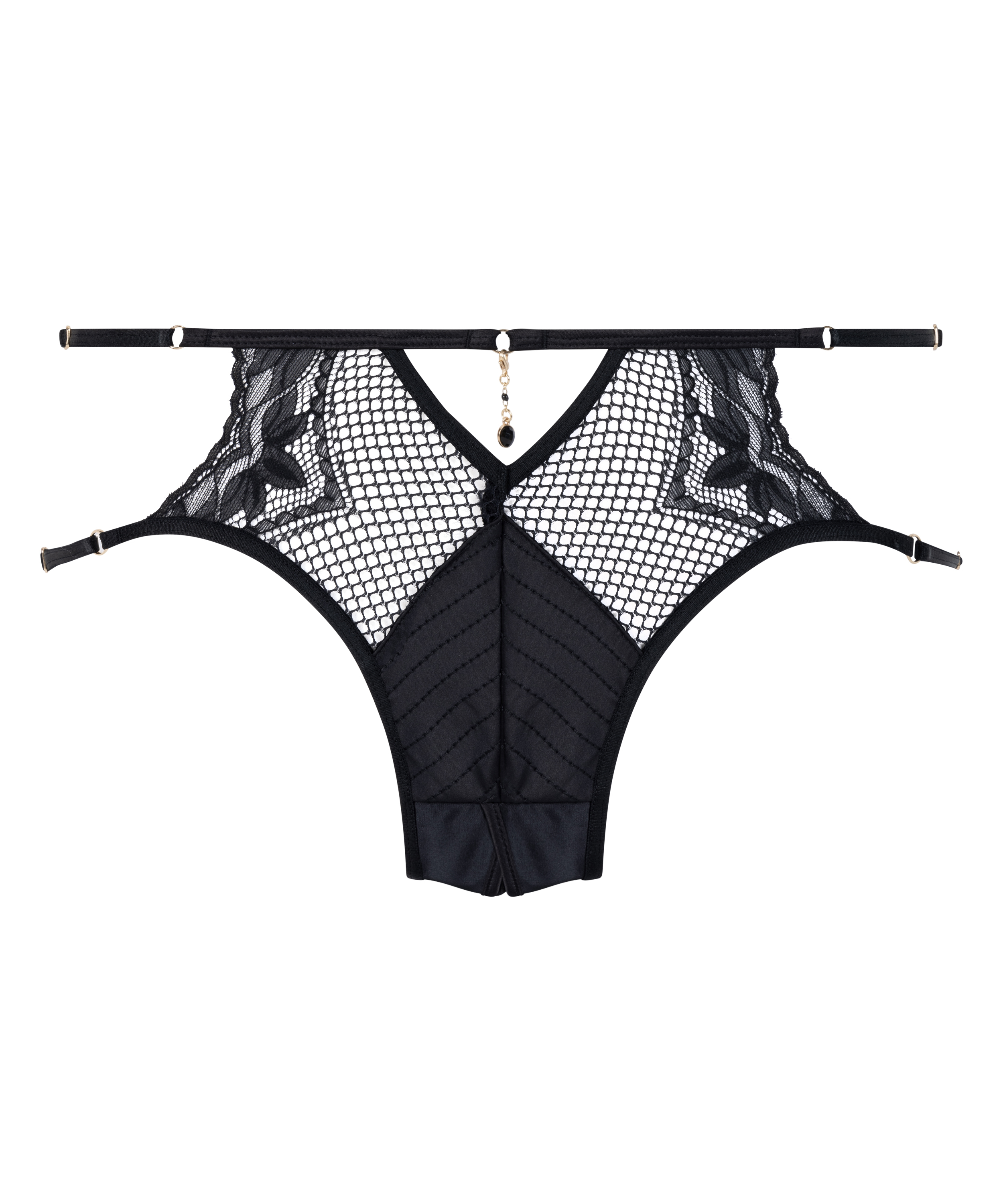 Slip brésilien Belladonna, Noir, main