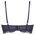 Soutien-gorge préformé sans armatures longline Shiloh, Bleu