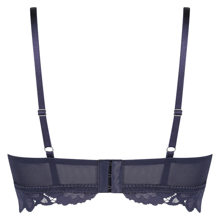 Soutien-gorge préformé sans armatures longline Shiloh, Bleu