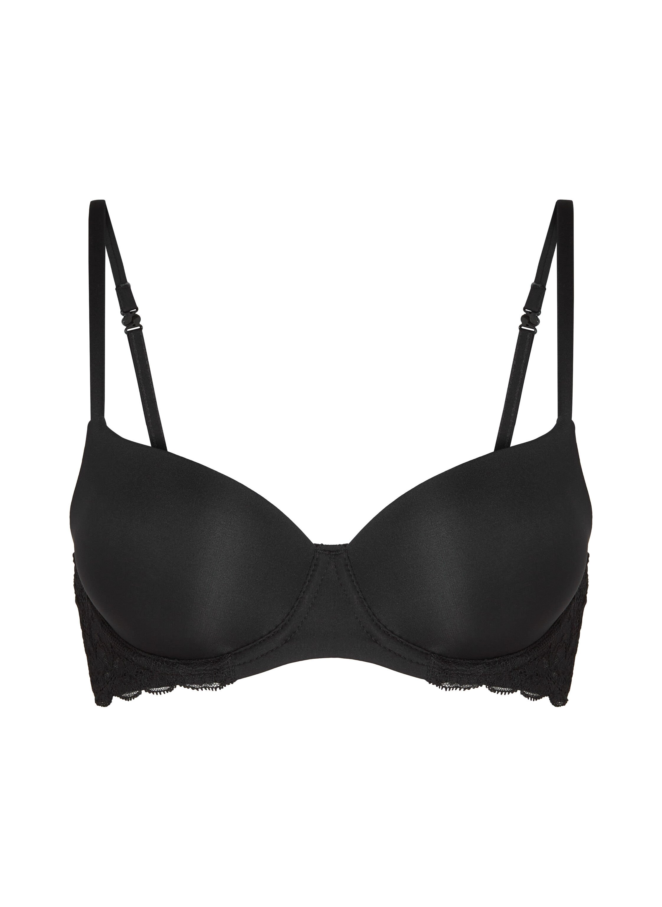 Soutien-gorge &agrave; armatures pr&eacute;form&eacute; Angie, Noir