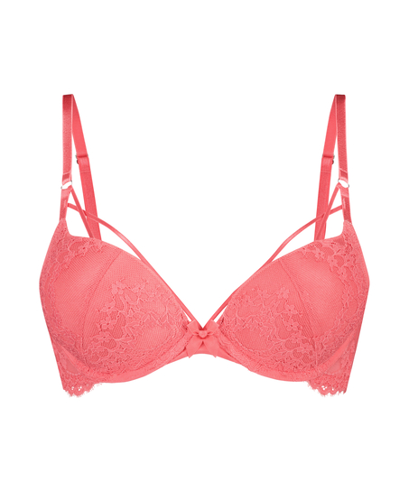 Soutien-gorge à armatures maximiseur préformé Claire, Rose