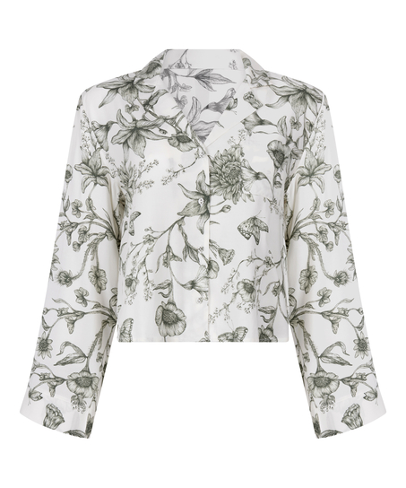 Top de pyjama Storylover, Blanc