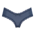 Slip brésilien V-shape micro, Bleu
