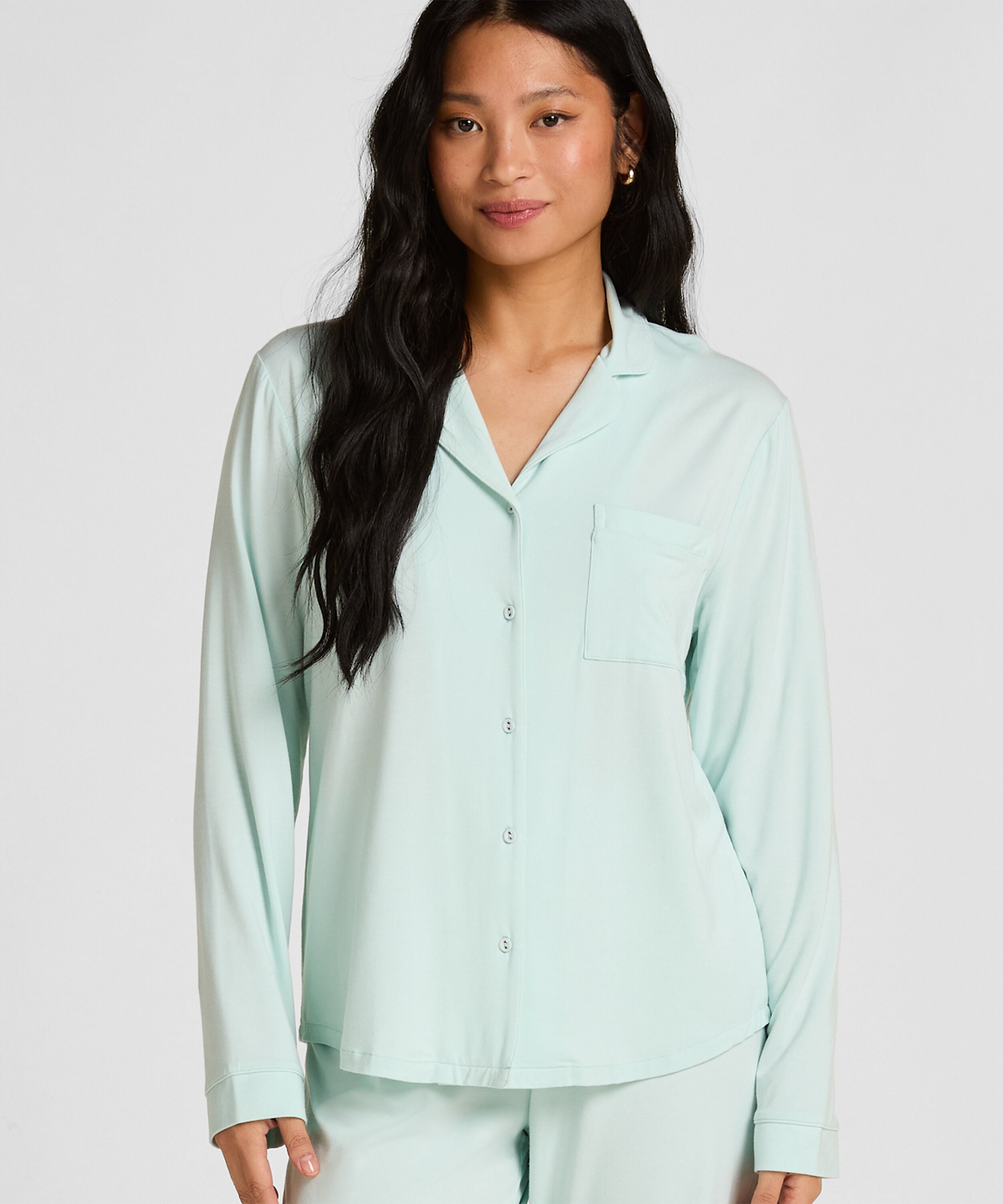 Veste à manches longues en jersey Essential, Vert Veste à manches longues en jersey Essential, Vert