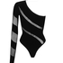 Body assymétrique, Noir