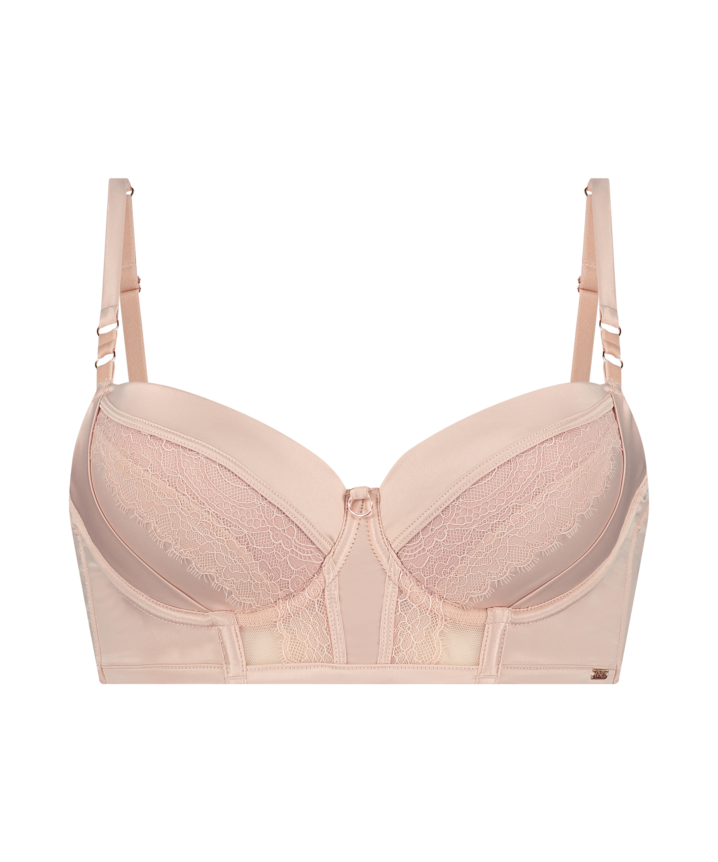 Soutien-gorge à armatures préformé Nicole, Rose, main