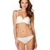 Padded strapless underwired bra Ramona, Blanc