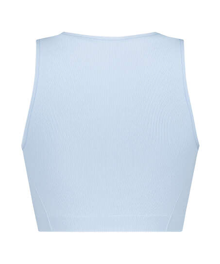 Crop top Bae, Bleu