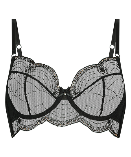 Soutien-gorge &agrave; armatures non-pr&eacute;form&eacute; Ruby, Noir