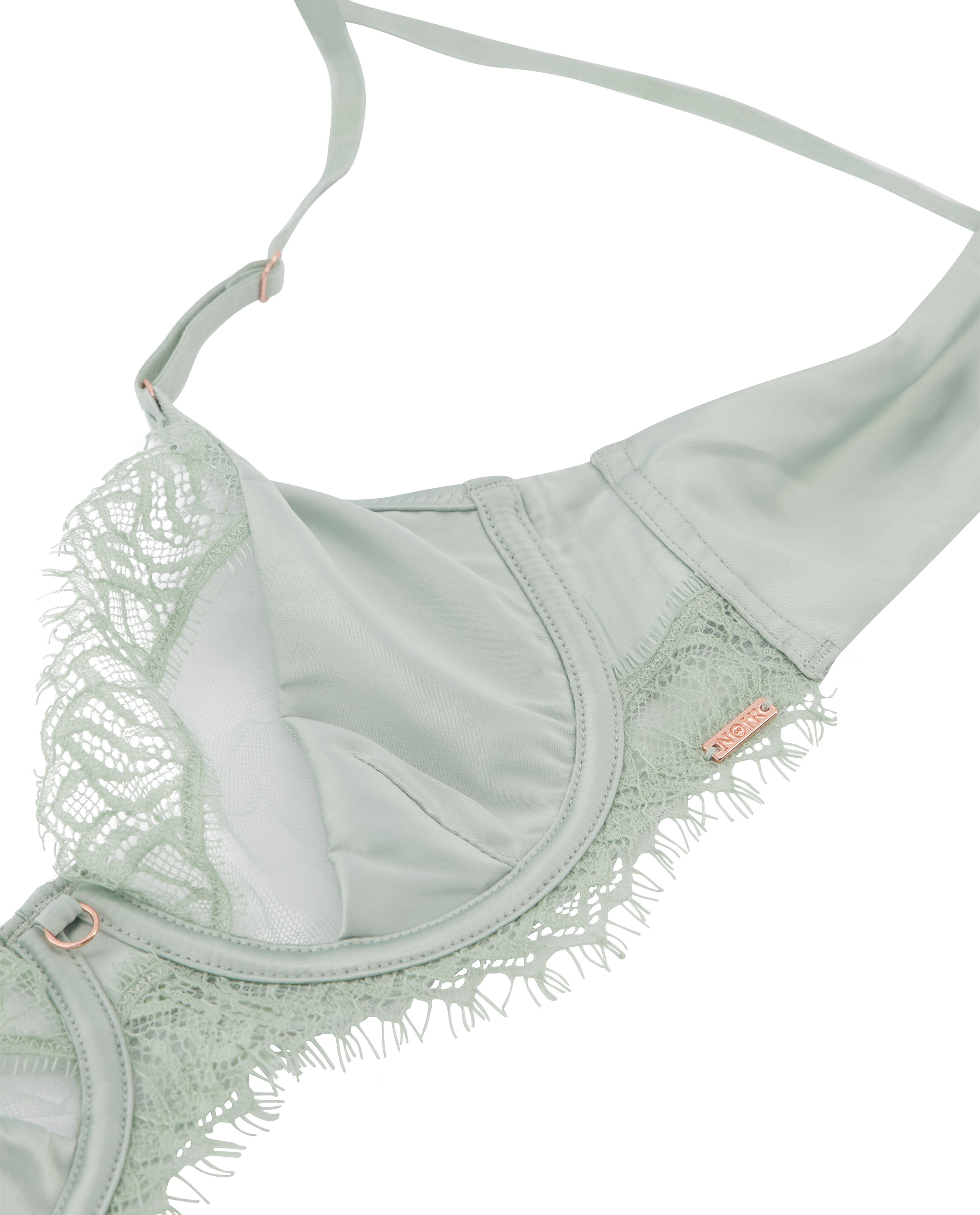 Soutien-gorge à armatures non préformé Aiko, Vert, main