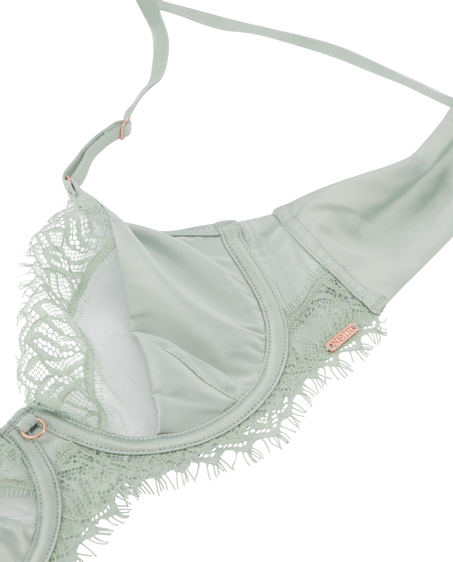 Soutien-gorge à armatures non préformé Aiko, Vert