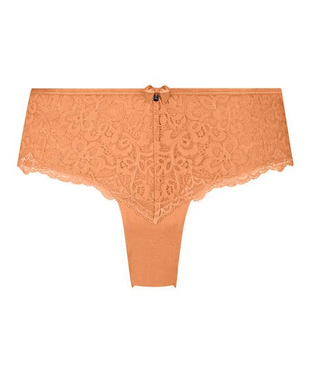 Slip brésilien Marine, Orange