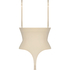 String taille haute à gaine sculptante sans coutures mise en forme, Beige