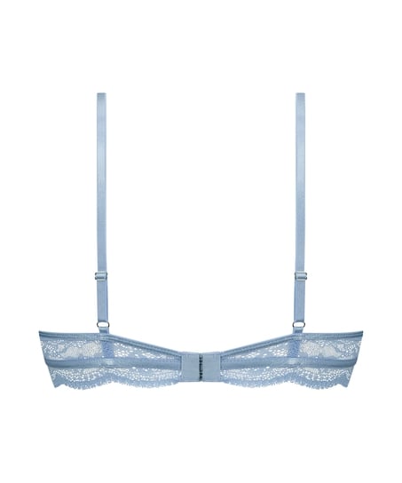 Soutien-gorge non-rembourr&eacute; &agrave; armatures Isabelle, Bleu