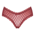 Slip brésilien V-shape mesh, Rouge