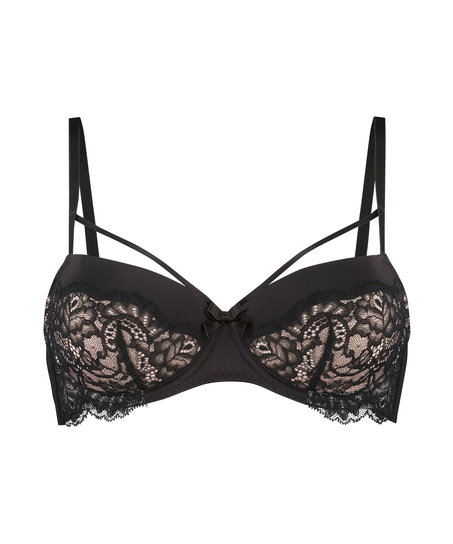 Soutien-gorge à armatures préformé Mavis, Noir