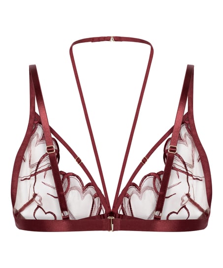 Haut de corset Olivia, Rouge