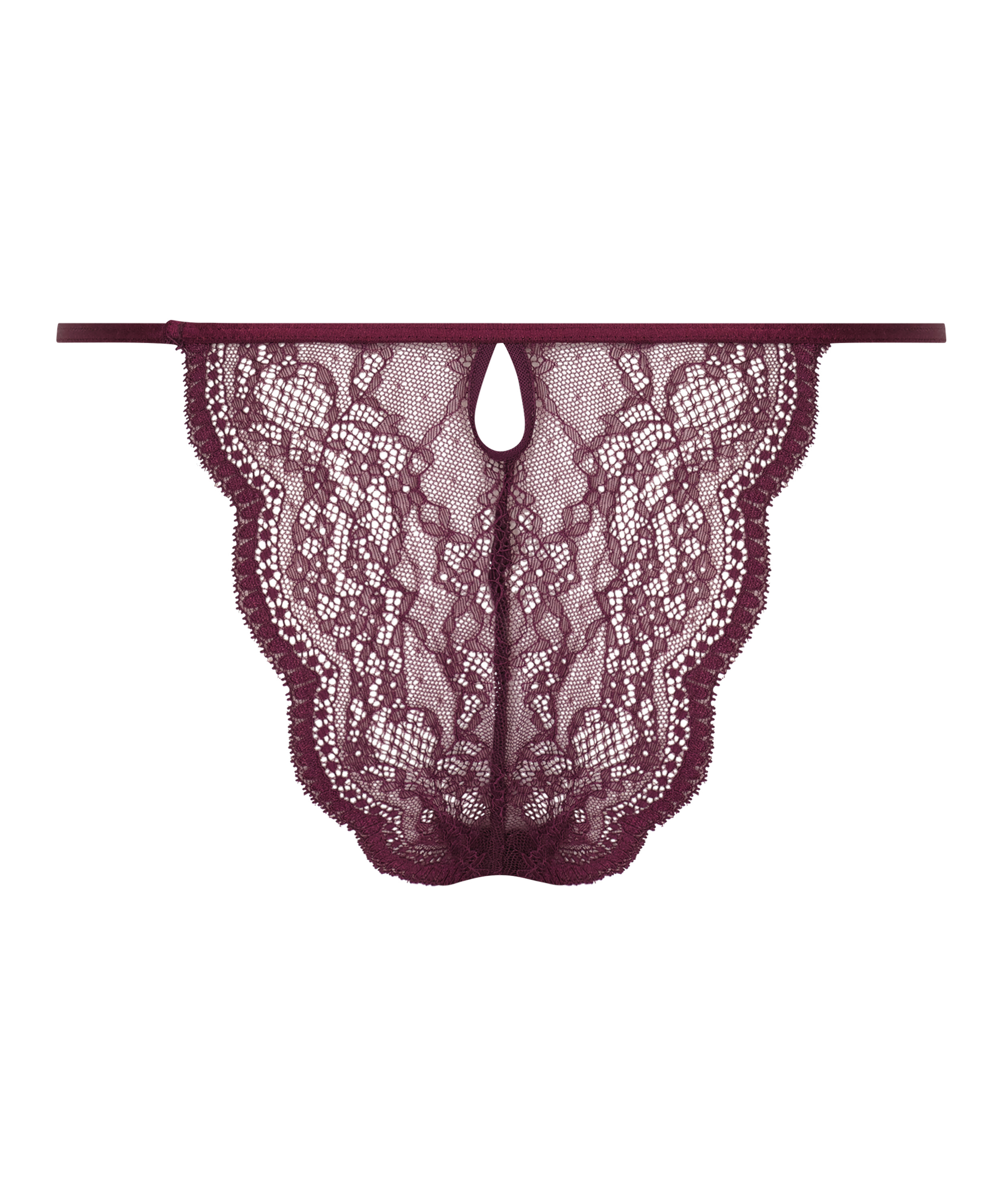 Slip brésilien Isabelle, Violet, main