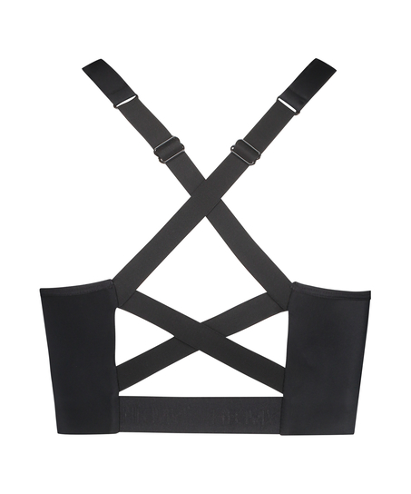 HKMX Soutien-gorge de sport The Pro Maintien niveau 3, Noir