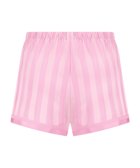 Short de pyjama Satin, Rose