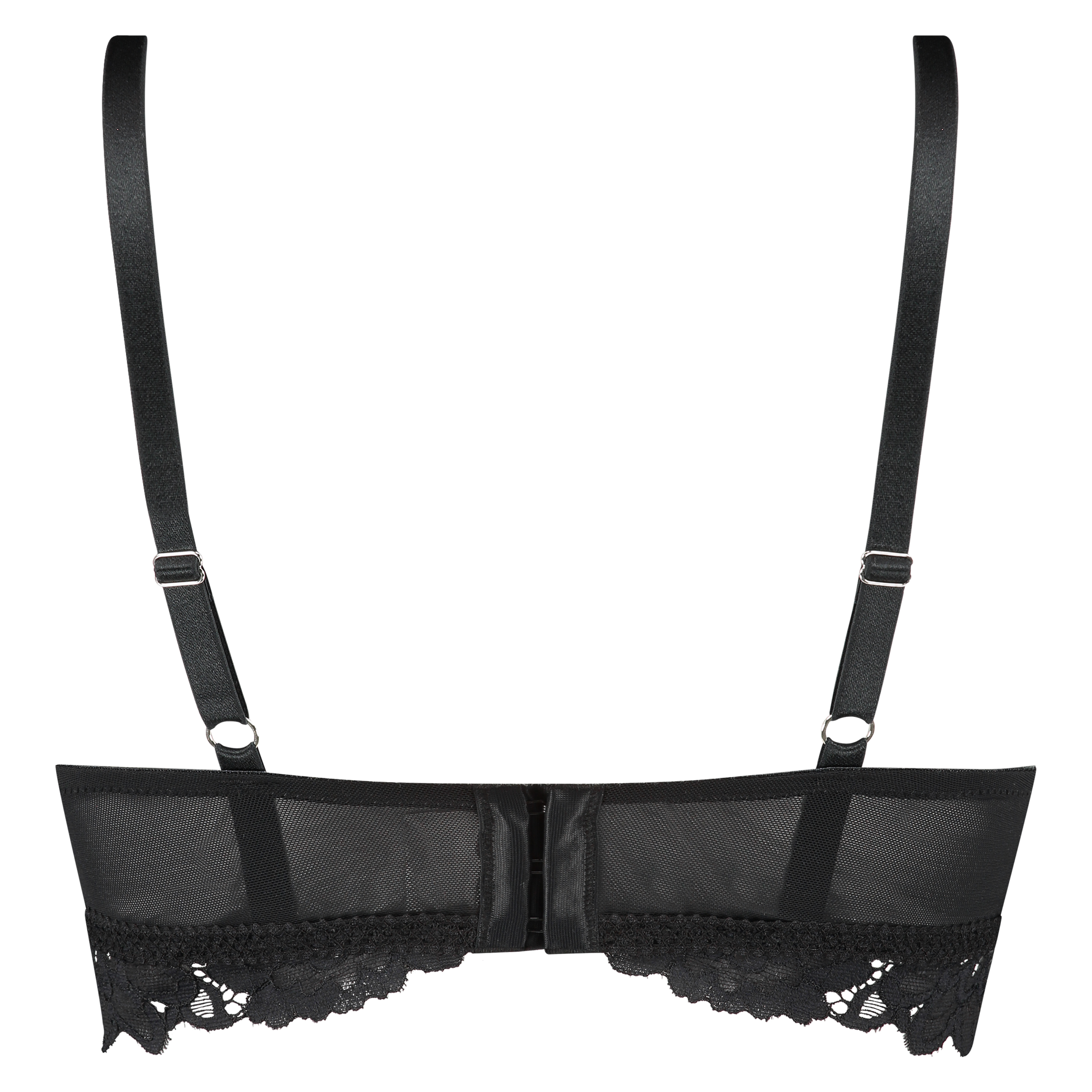 Soutien-gorge push-up préformé sans armatures Evey, Noir, main
