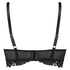 Soutien-gorge push-up préformé sans armatures Evey, Noir