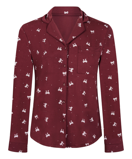 Veste à manches longues en jersey Essential, Violet