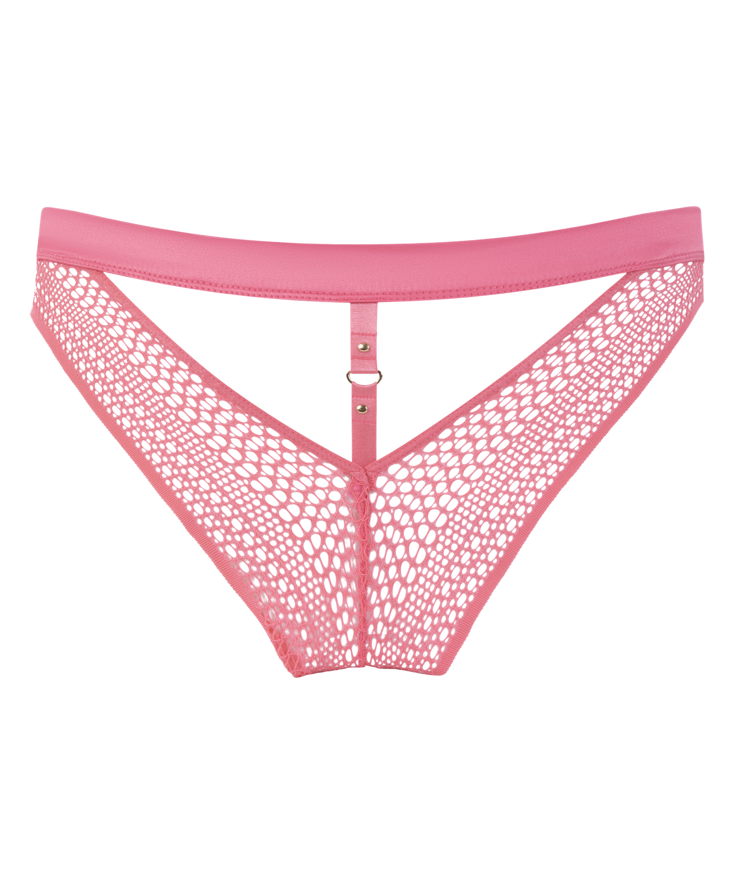Culotte brésilienne Missy, Rose, main