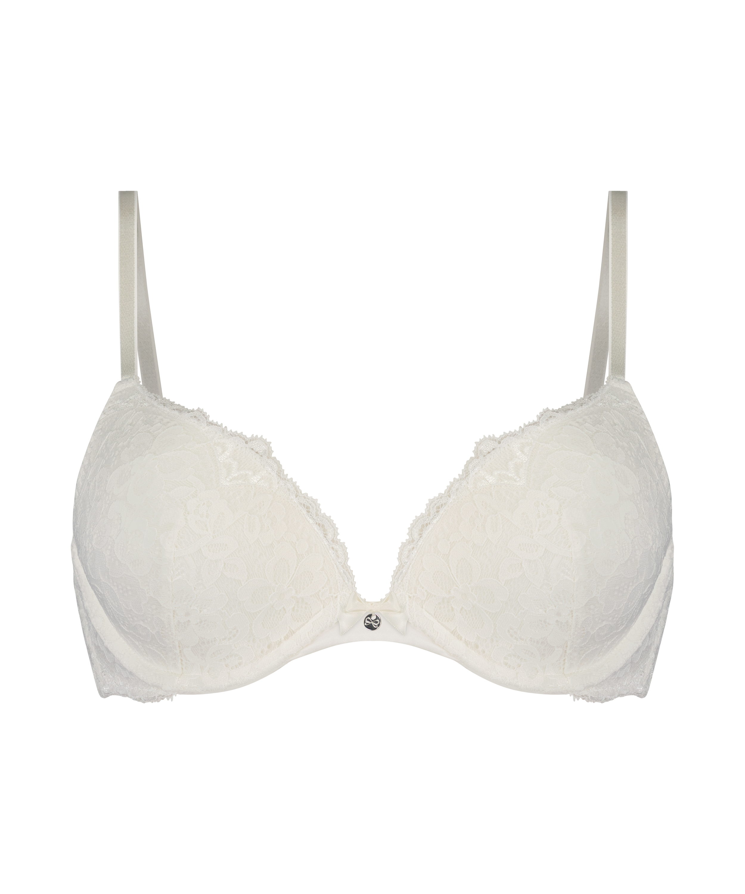 Soutien-gorge à armatures préformé push-up Marine, Blanc, main