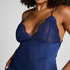 Slip dress Dorothy, Bleu