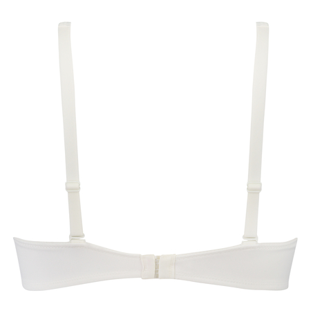 Soutien-gorge à armatures non-préformé Satin Fleece, Blanc