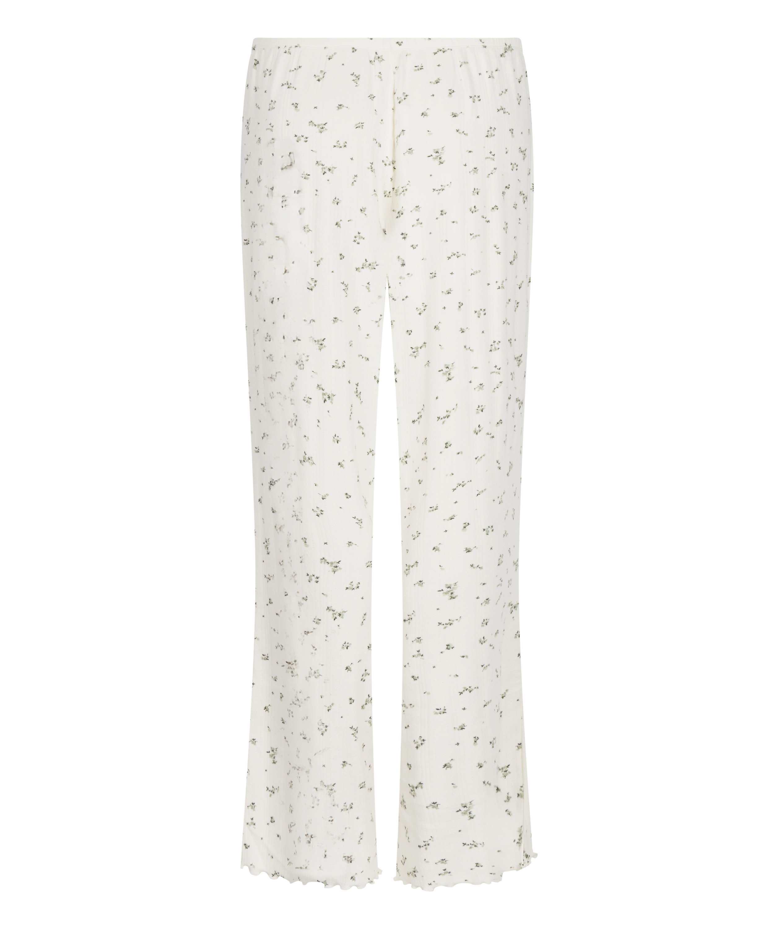 Pyjama Pant Loose Pointelle, Blanc, main