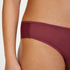 Slip brésilien invisible Stripe mesh, Rouge