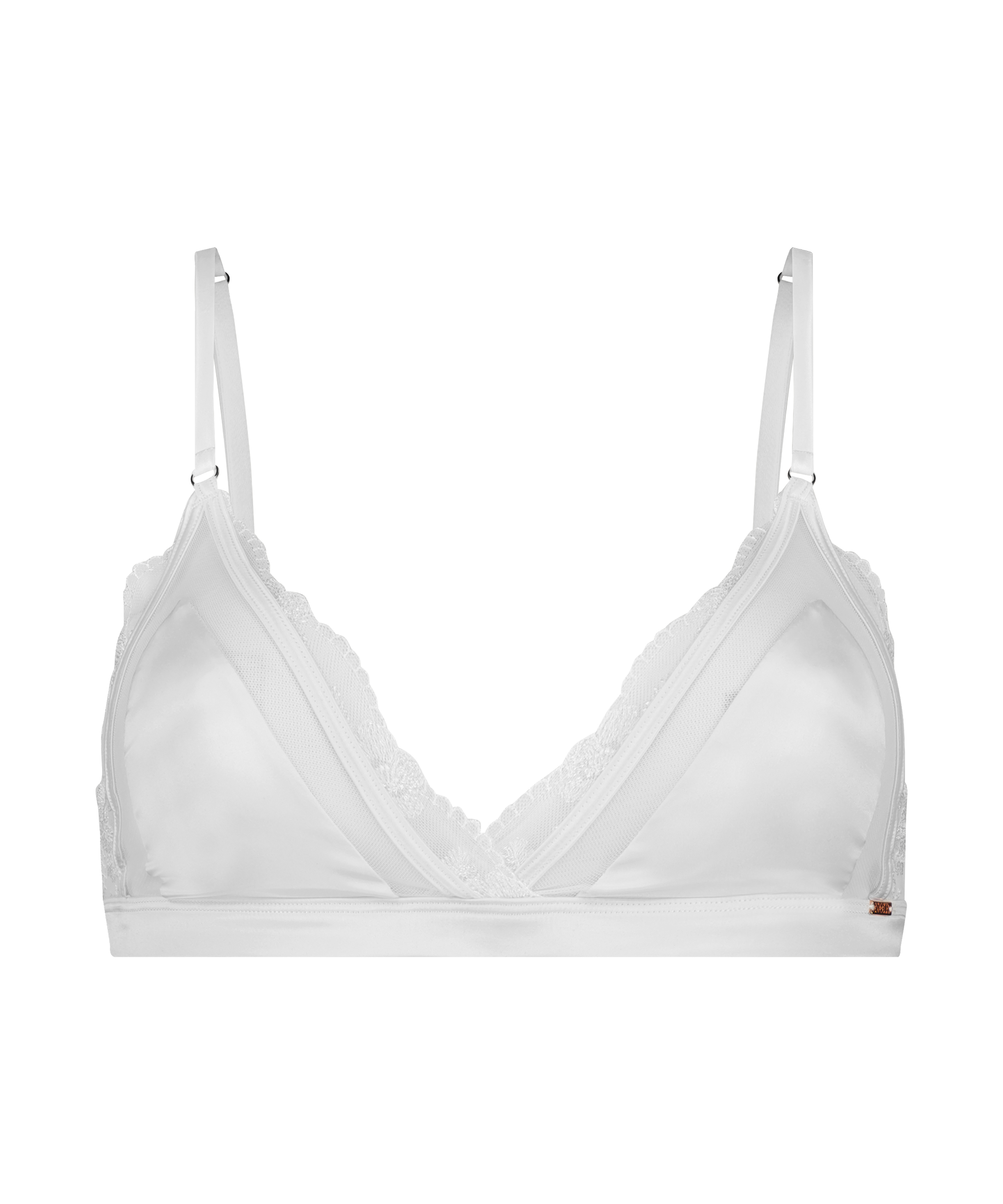 Bralette Celine, Blanc, main