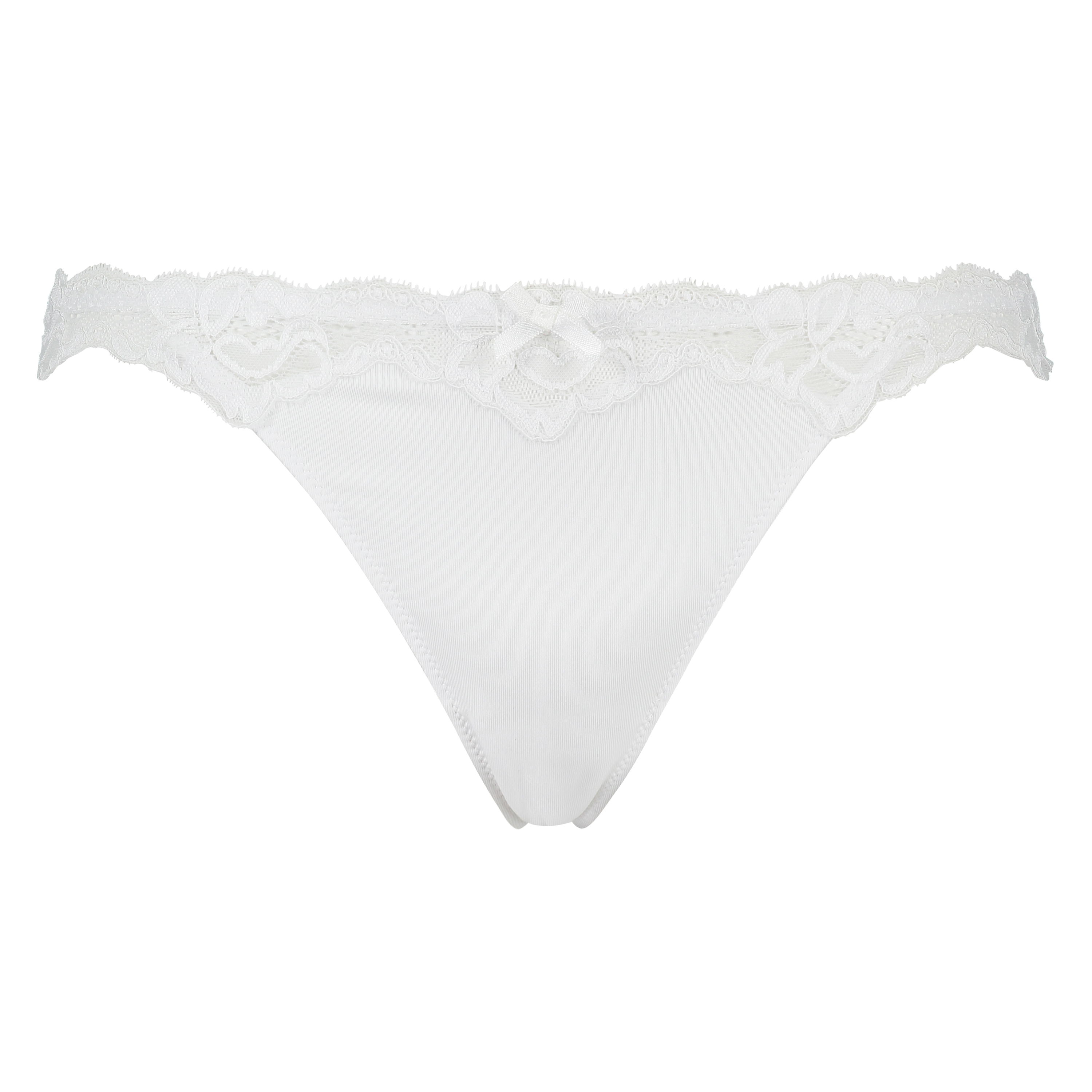 String Secret Lace, Blanc, main