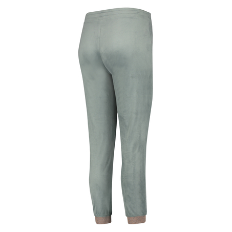 Pantalon de jogging en velours long, Vert